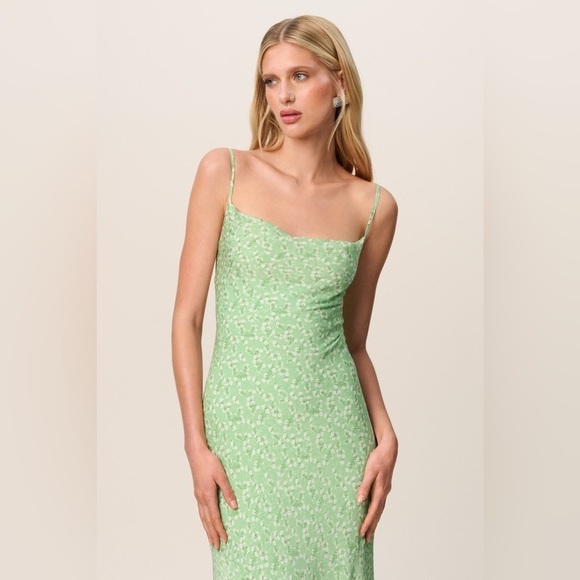 NWT Adoore Verona Dress Pool Blue Strappy Open Back Midi Dress Size 34 - US 4 - Picture 15 of 16